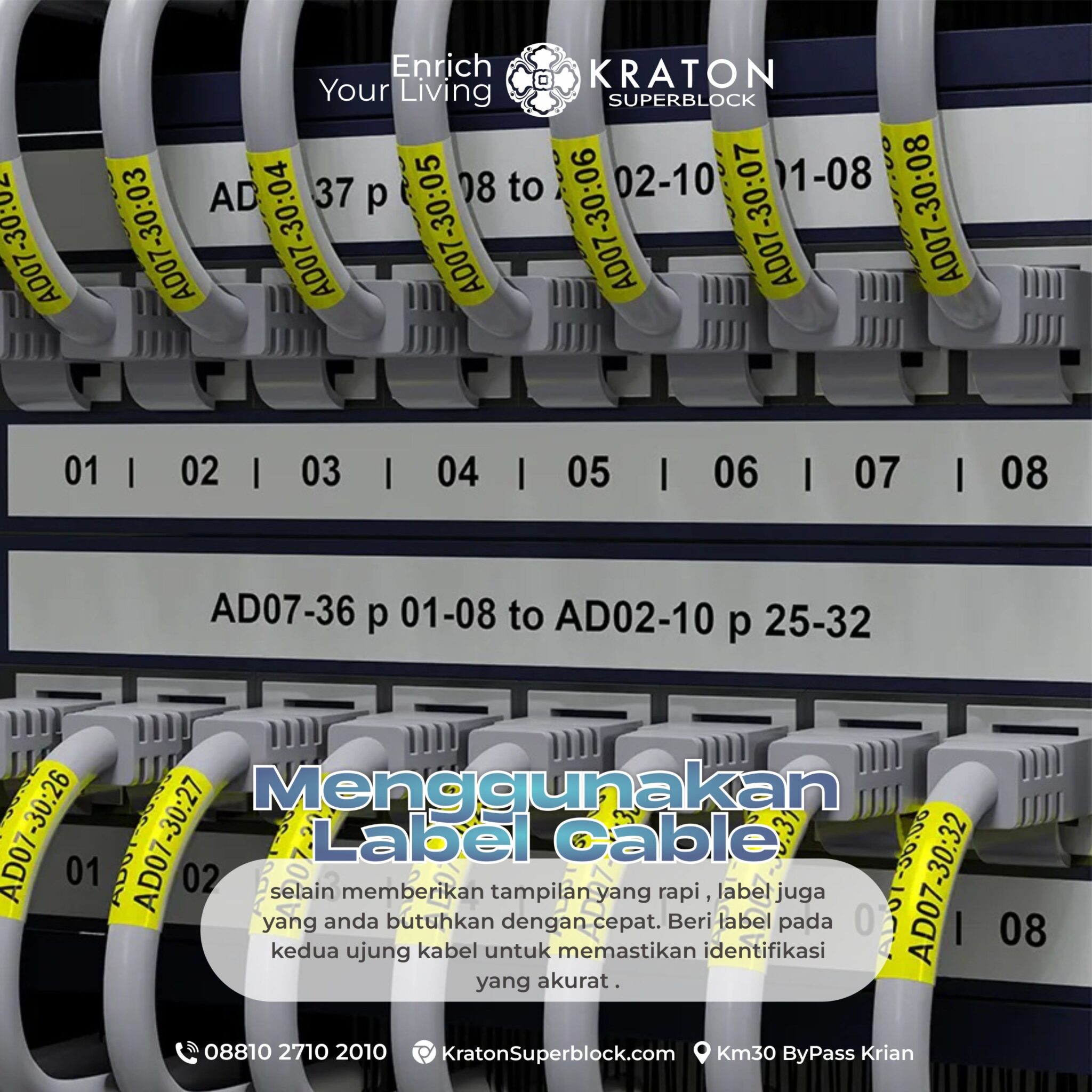 Tips Merapikan Kabel di Rumah agar Lebih Rapi dan Aman - Kraton Superblock